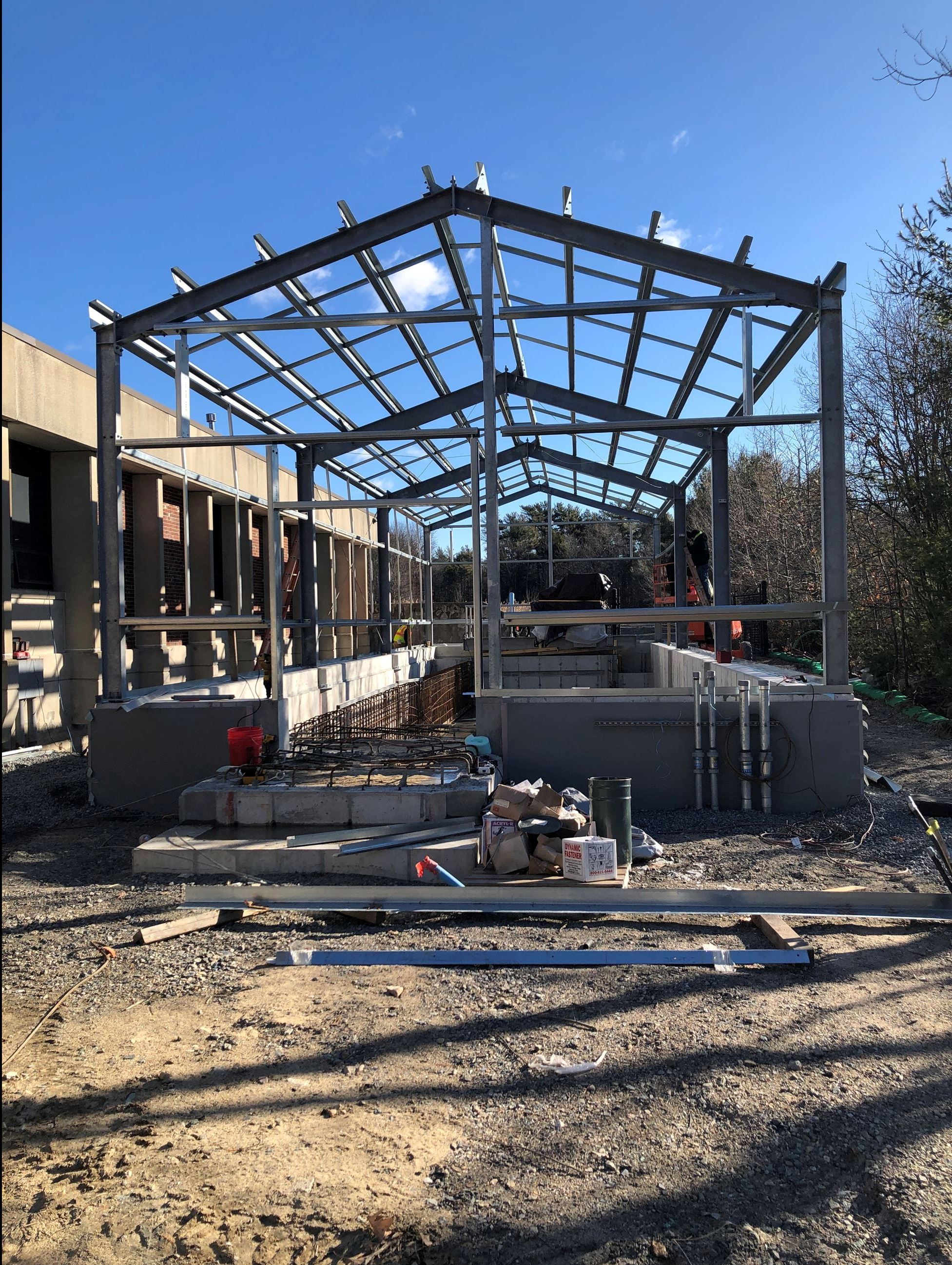 Hannigan Construction of New Filter Building